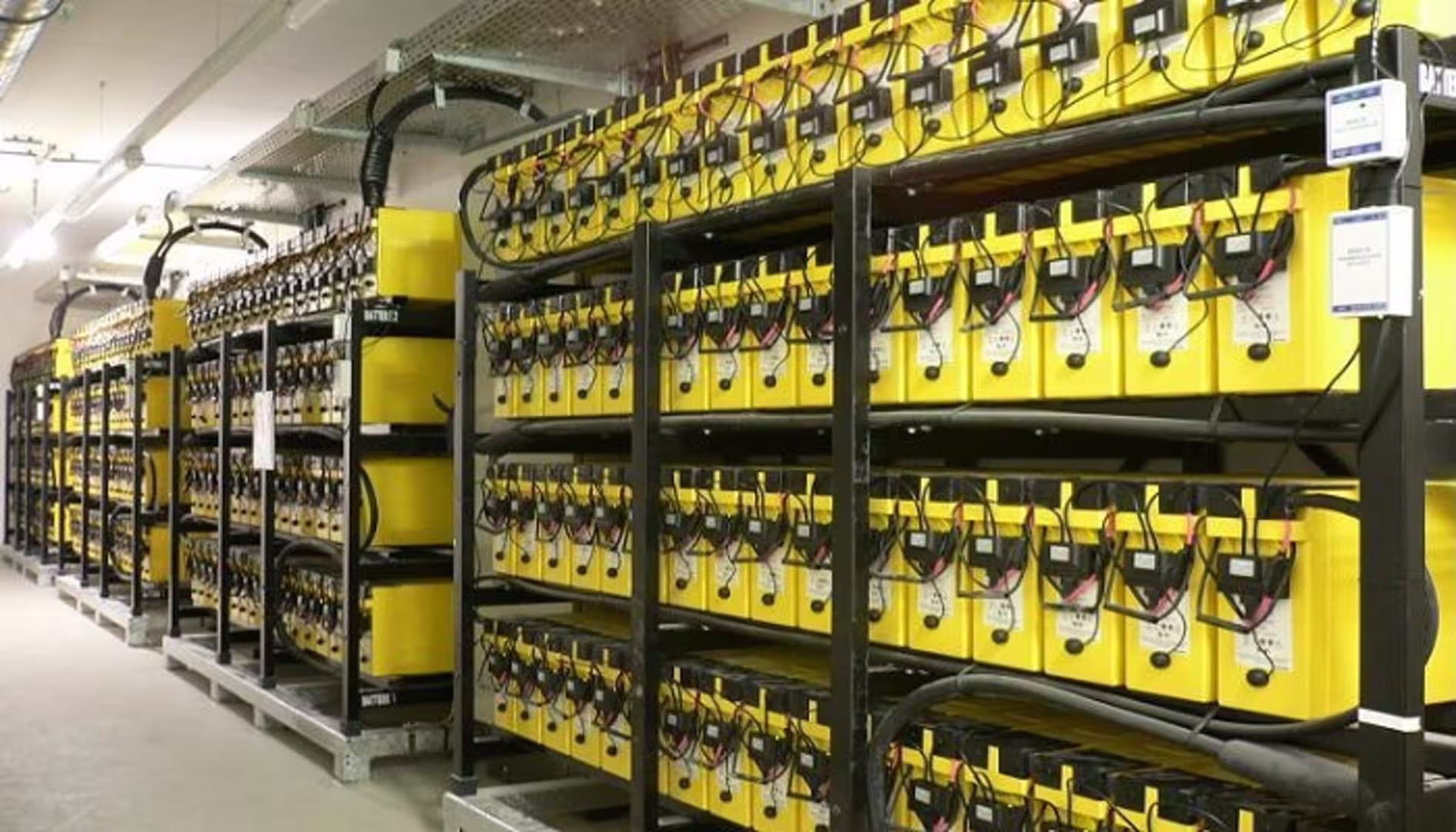 Data Center Battery Systems and UPS Battery Banks