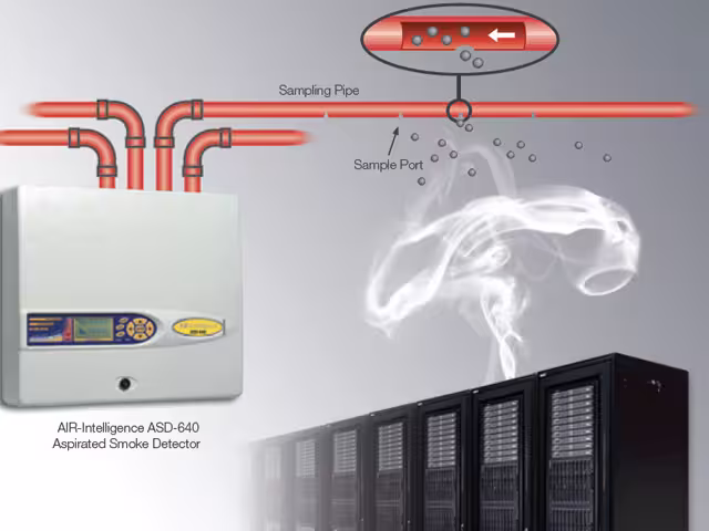 Very Early Smoke Detection Aspiration System